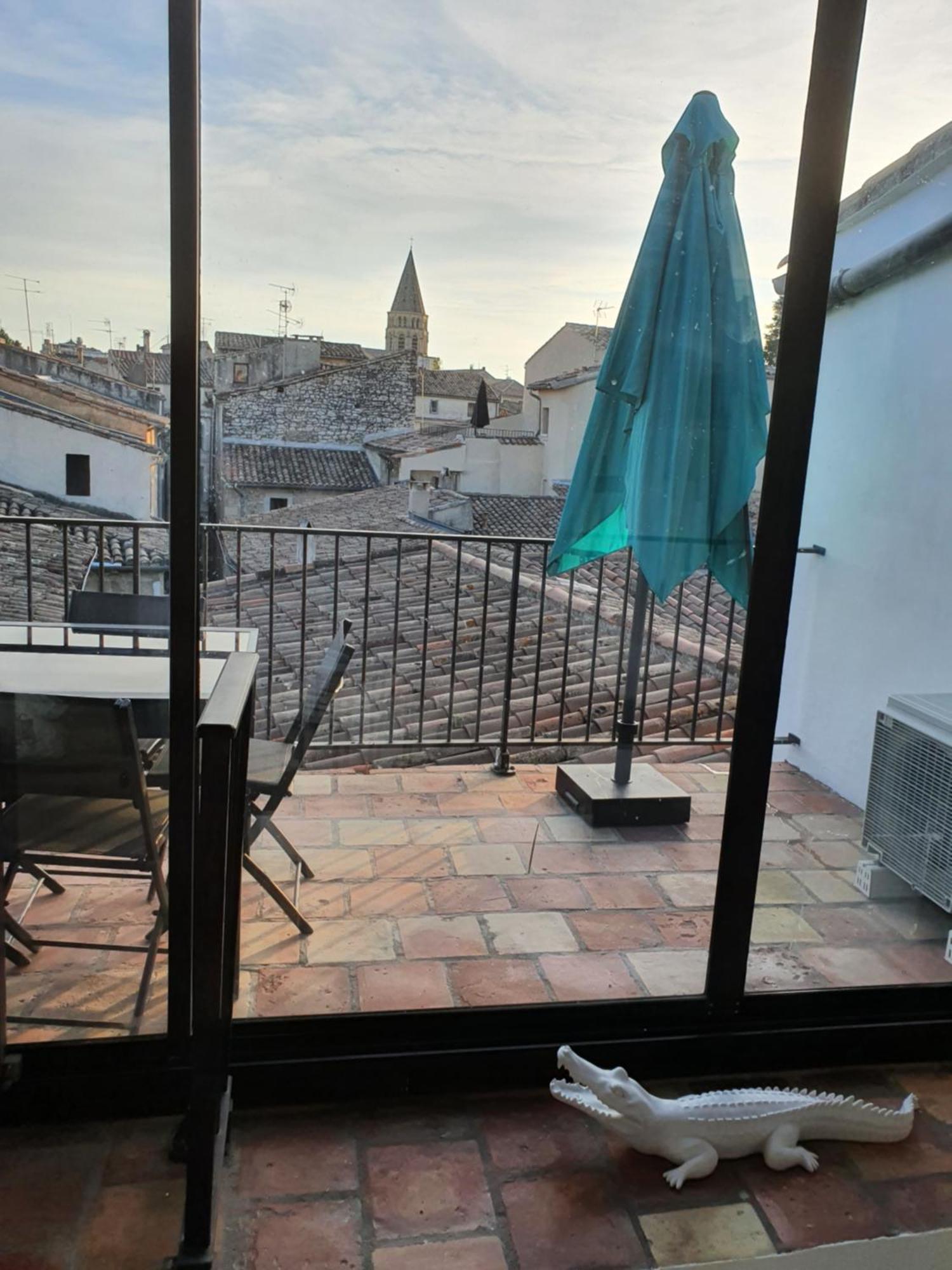 Au Coeur Du Centre Historique - Immeuble Classe - Terrasse - Climatise ニーム エクステリア 写真